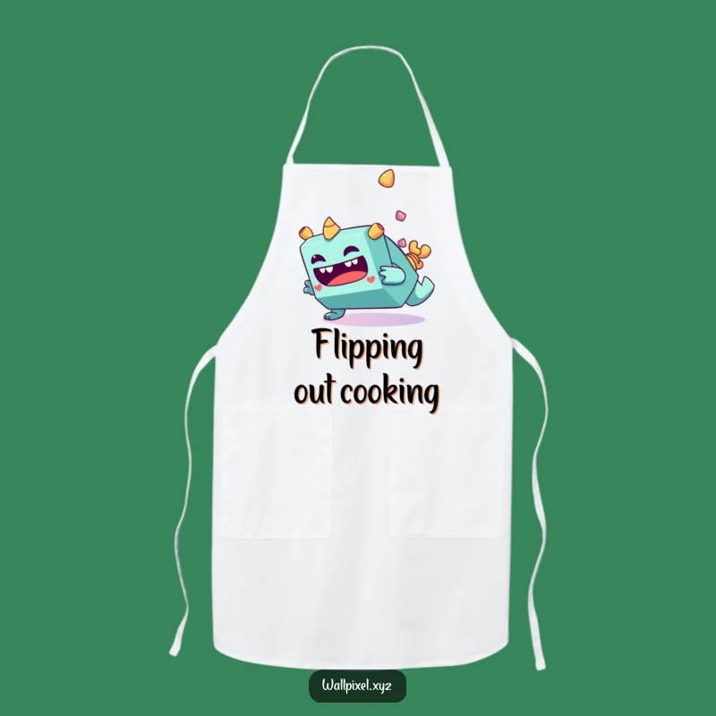 Funny Monster Tumble Apron - Goofy Chef's Gift