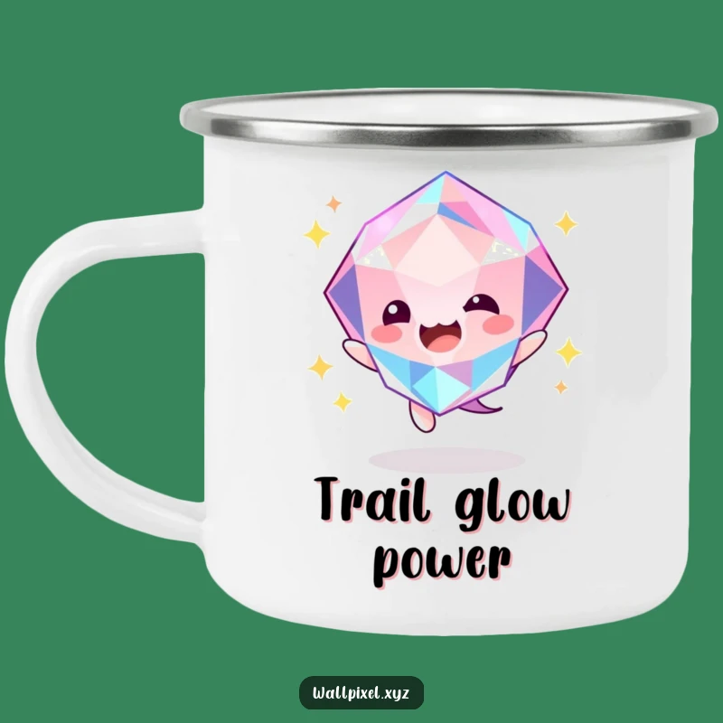 Funny Gem Bounce Camping Mug: Sparkle on the Go, Rugged Funny Gift