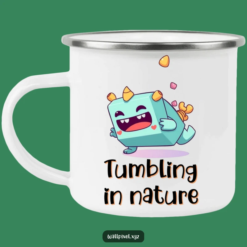 Funny Monster Tumble Camping Mug - Goofy Outdoor Gear