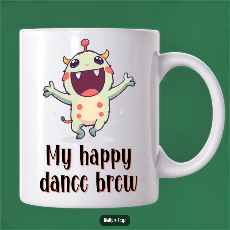 Funny Pixel Monster Dance Mug: A Joyful Gift for Energetic Souls
