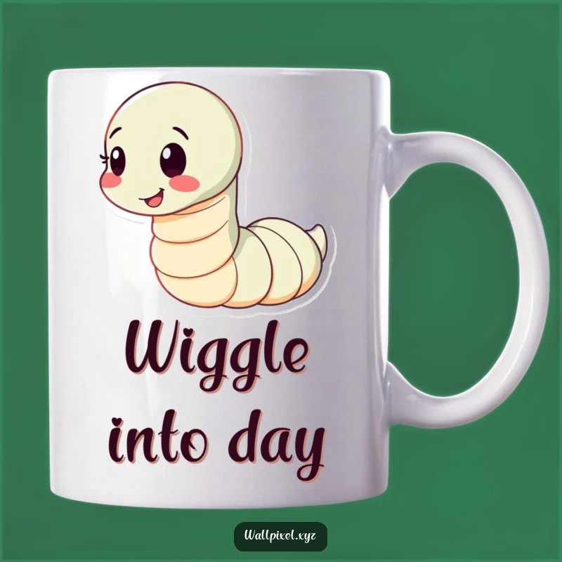Funny Worm Mug: Wiggle into Your Day with This Playful Character's Hilarious Gift