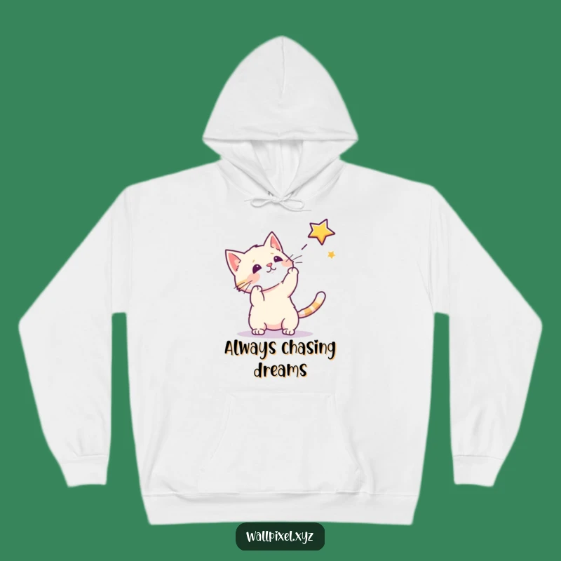 Cozy Funny Pixel Cat Hoodie: Warmth Meets Retro Gaming Charm