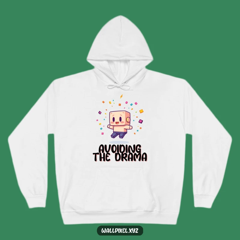 Funny Retro Gamer Hoodie: Stay Cozy While Dodging Pixelated Fun