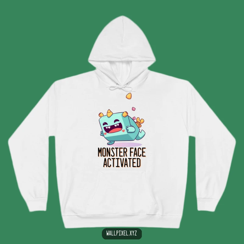 Funny Monster Tumble Hoodie - Cozy Goofy Monster Wear