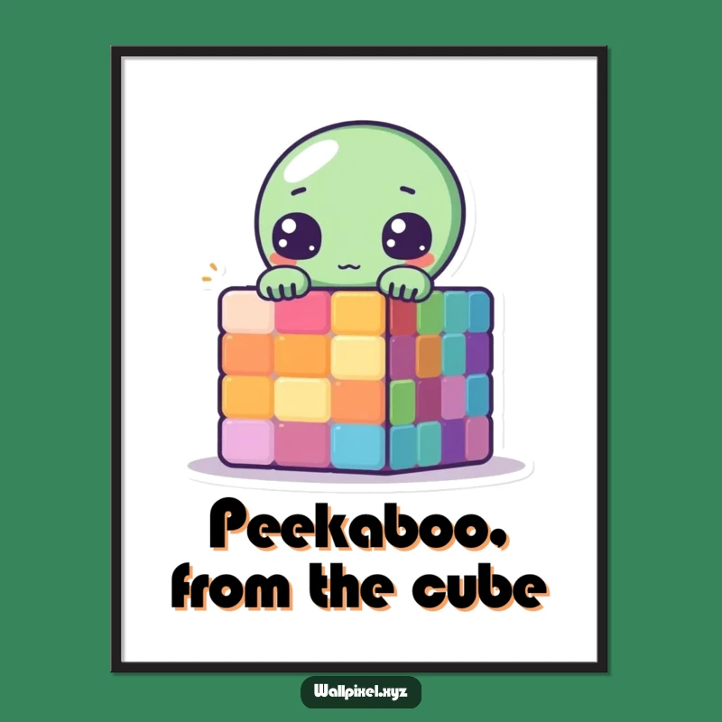 Free Printable Pixel Alien Art - Funny Downloadable Decor for Your Planet