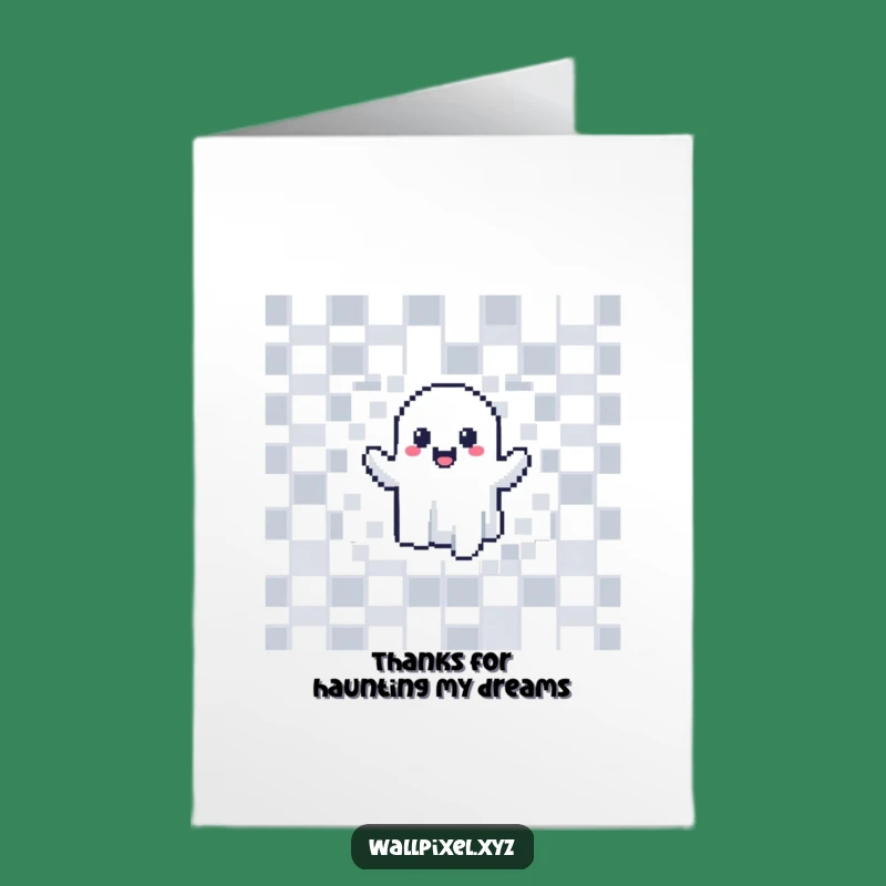 Free Printable Ghost Thank You Card: Amusing Downloadable Gratitude Note