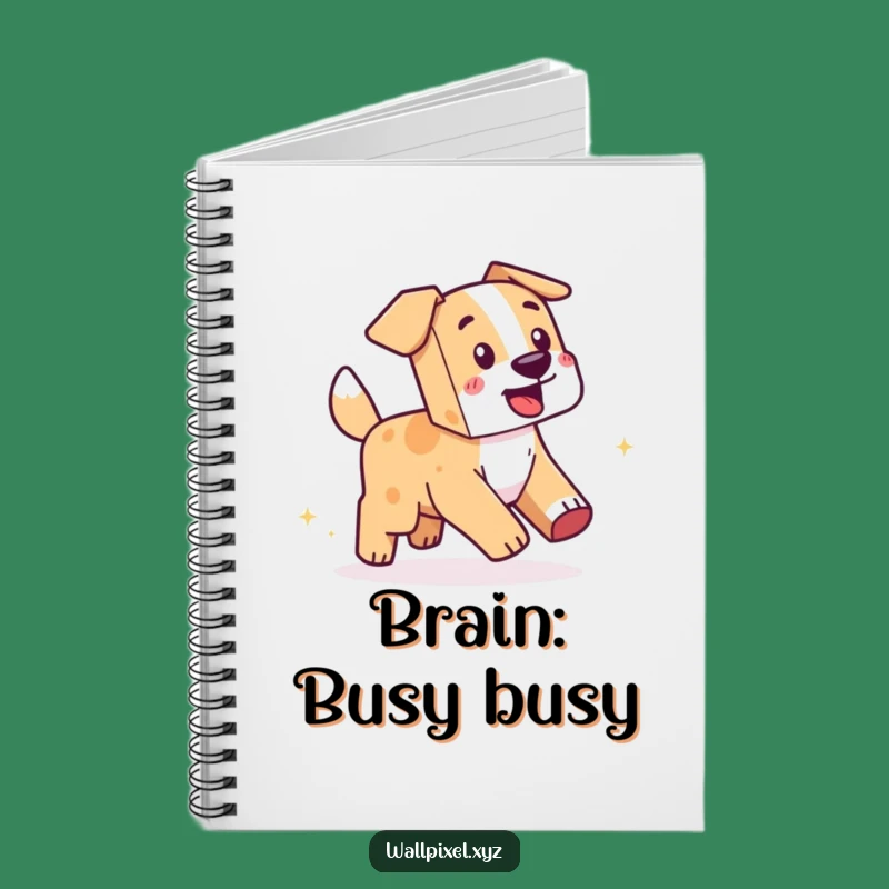 Funny Pixel Dog Notebook: Hilarious Journal for Gamers and Dog Lovers