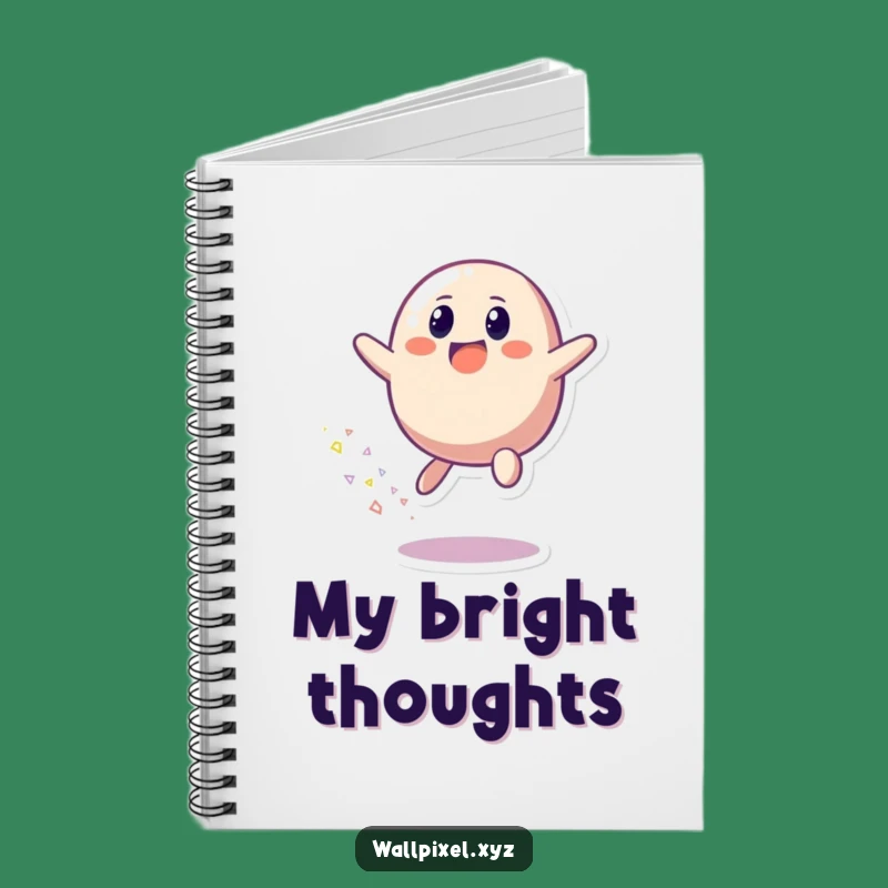 Funny Pixel Blob Joy Notebook: Jot Down Ideas with Colorful Enthusiasm!