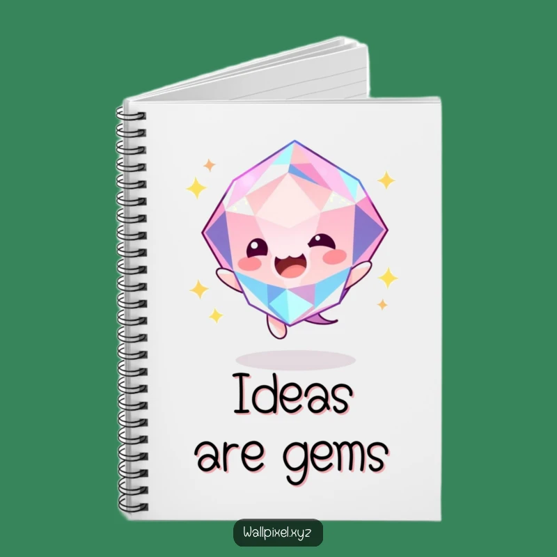 Funny Gem Bounce Notebook: Jot Down Ideas with Sparkly Flair, Great Funny Gift