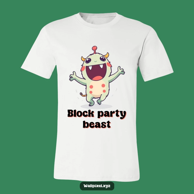 Funny Pixel Monster Dance T-Shirt: Unleash Your Inner Retro Beast