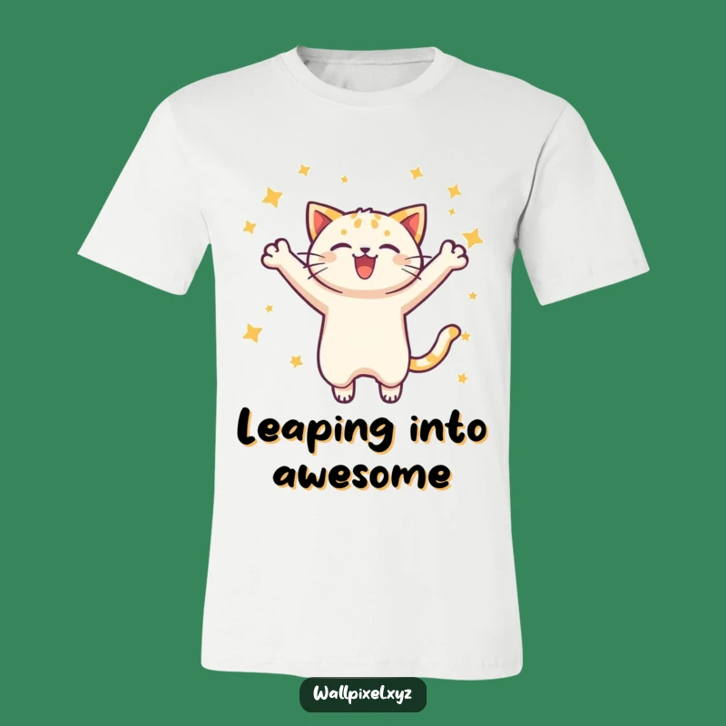 Funny Pixel Cat T-Shirt - Retro Gaming Joy Unleashed